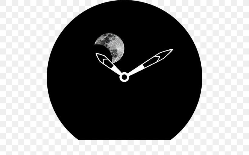 Lunar Phase Moon Moto 360 (2nd Generation) Android, PNG, 512x512px, Lunar Phase, Analog Watch, Android, Black, Google Download Free