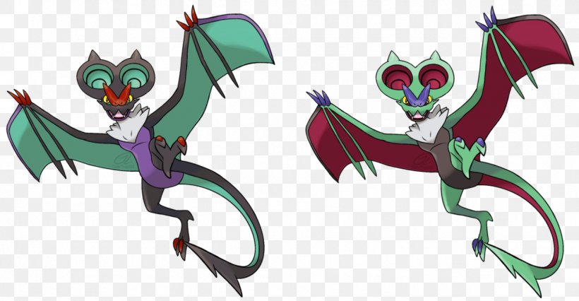 Pokémon X And Y Fan Art Pokémon Gold And Silver Noivern, PNG, 1239x645px, Watercolor, Cartoon, Flower, Frame, Heart Download Free