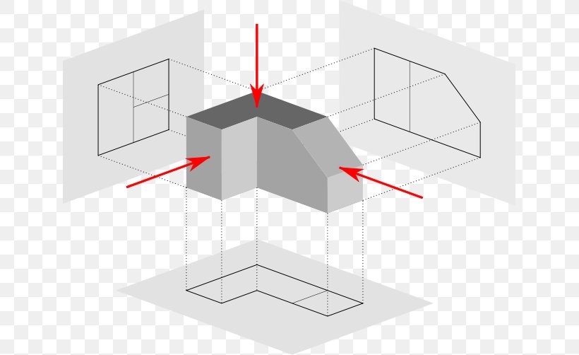 Graphical Projection Orthographic Projection Multiview Projection Engineering Drawing, PNG, 641x502px, Graphical Projection, Cartesian Coordinate System, Diagram, Drawing, Engineering Download Free
