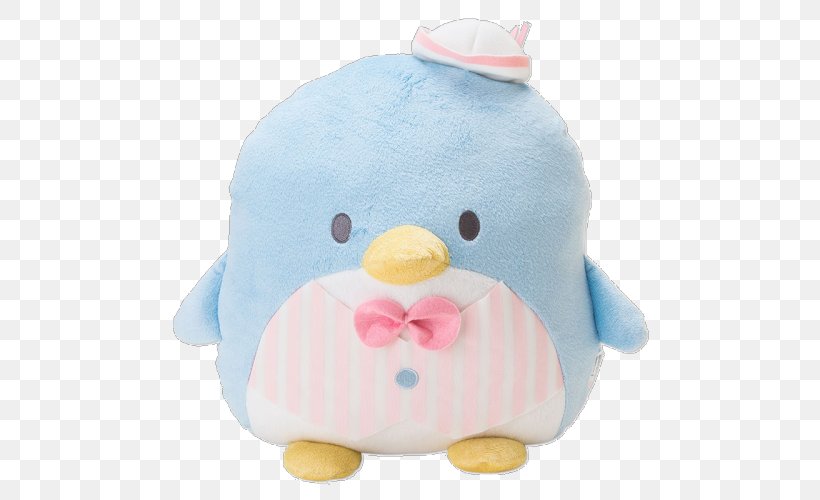 Penguin Hello Kitty Stuffed Animals & Cuddly Toys Sanrio Tuxedo, PNG, 500x500px, Penguin, Amigurumi, Baby Toys, Beak, Bird Download Free