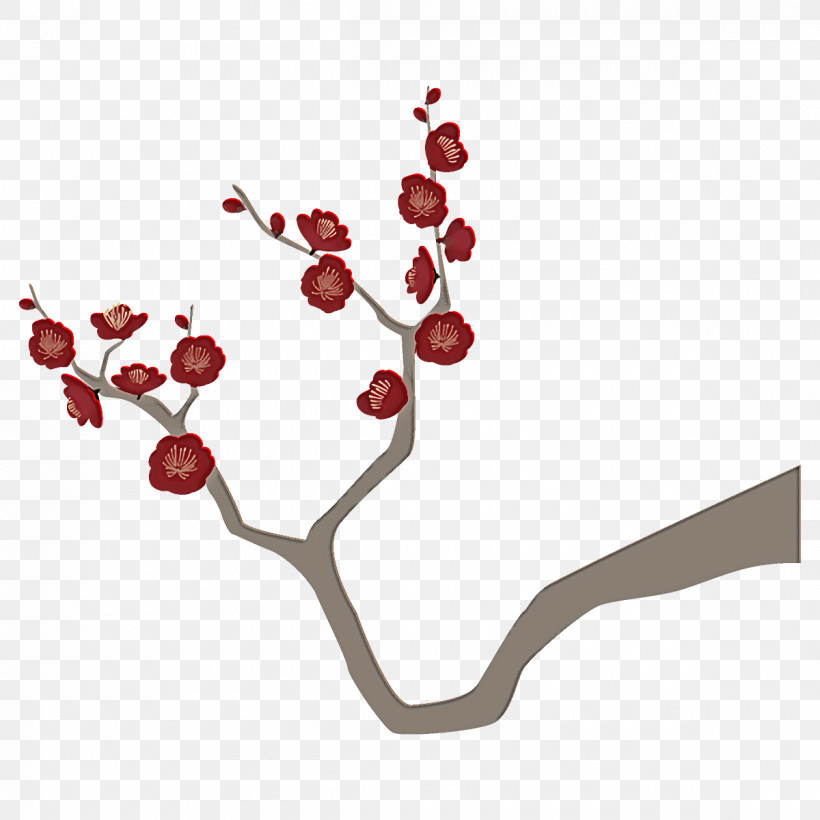 Plum Branch Plum Winter Flower, PNG, 1200x1200px, Plum Branch, Berry, Blossom, Branch, Cherry Blossom Download Free
