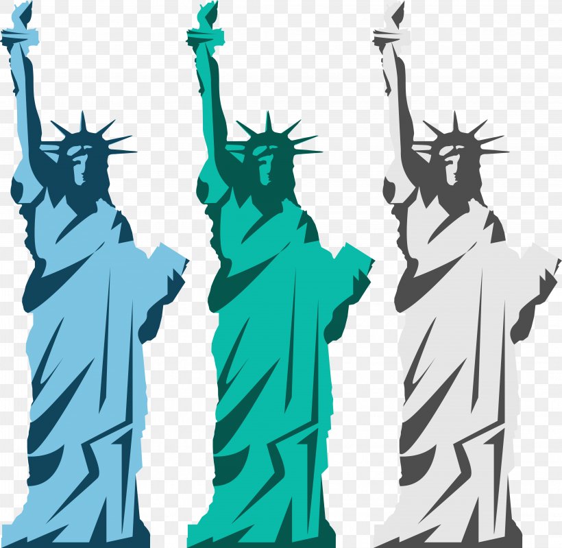 Statue Of Liberty Illustration, PNG, 4263x4156px, Statue Of Liberty, Drawing, Fictional Character, Logo, Statue Download Free