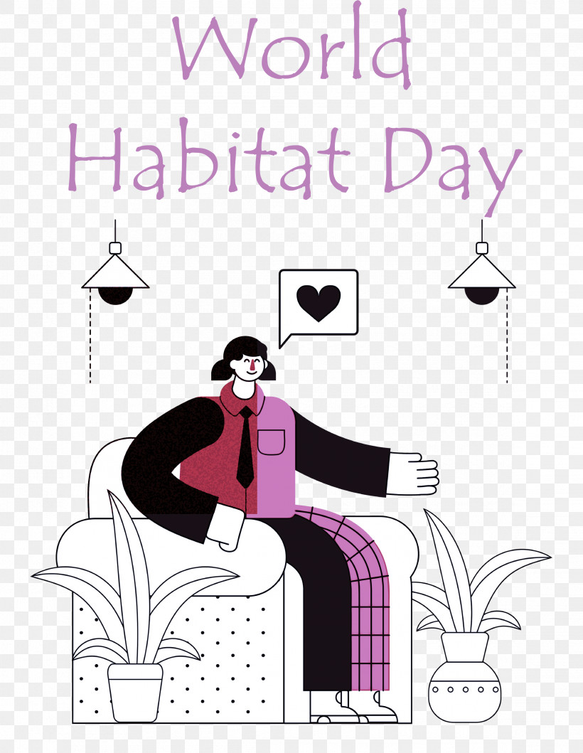 World Habitat Day, PNG, 2321x3000px, World Habitat Day, Behavior, Cartoon, Geometry, Human Download Free