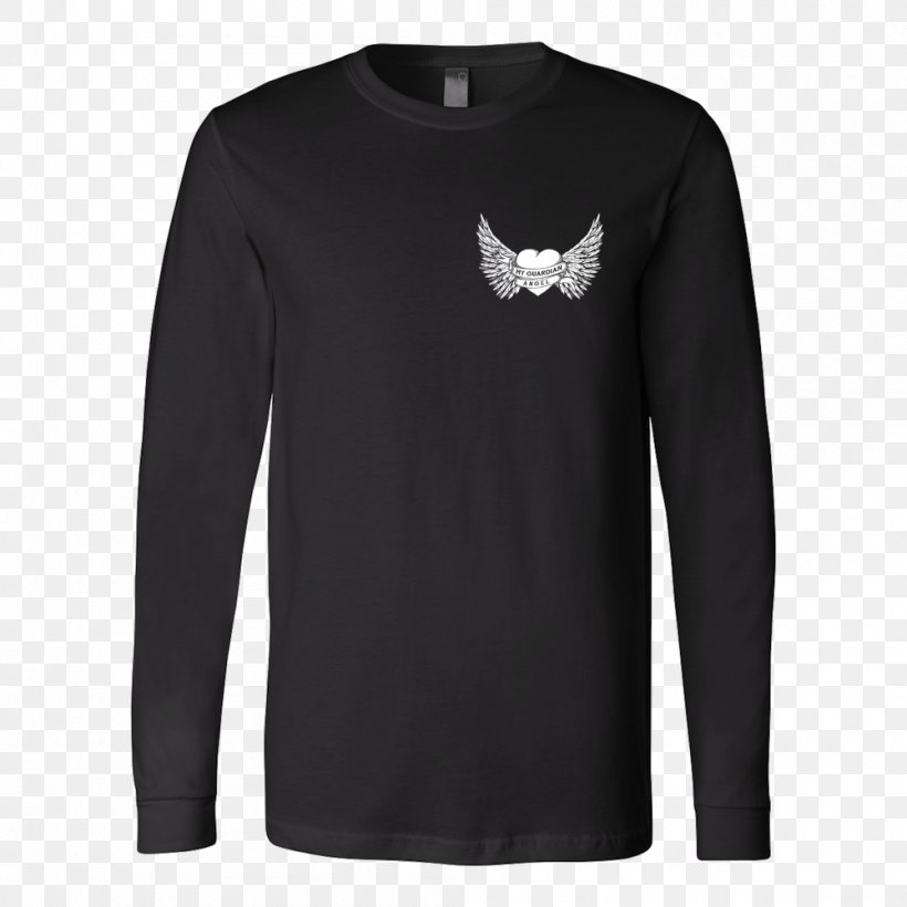 Long-sleeved T-shirt Long-sleeved T-shirt Rash Guard, PNG, 1000x1000px, Sleeve, Active Shirt, Black, Brand, Clothing Download Free