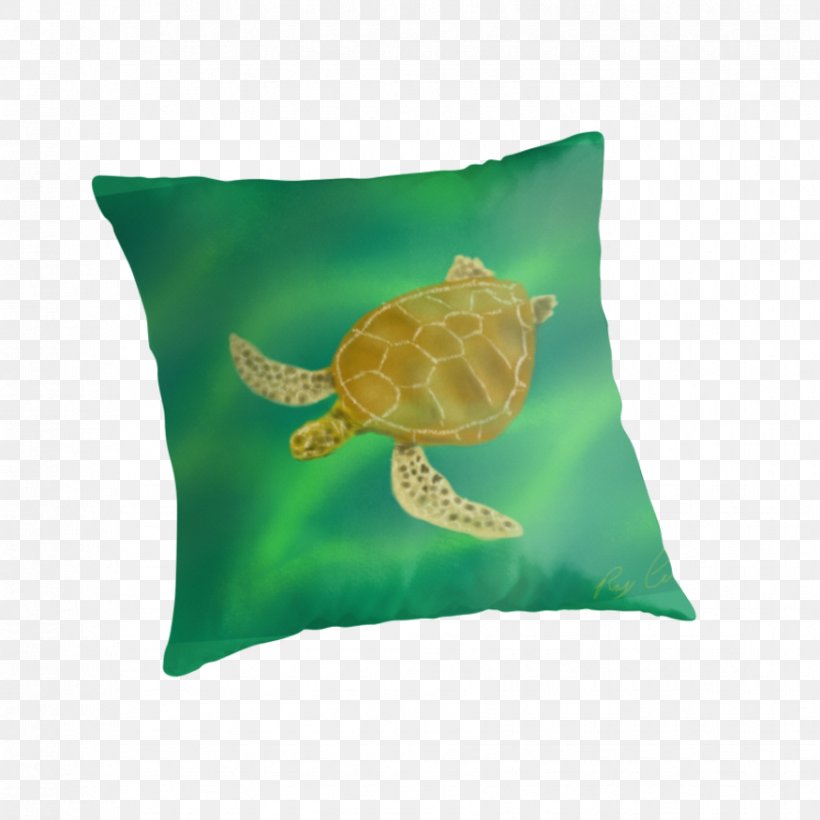 Sea Turtle Cushion Throw Pillows, PNG, 875x875px, Sea Turtle, Cushion, Organism, Pillow, Throw Pillow Download Free