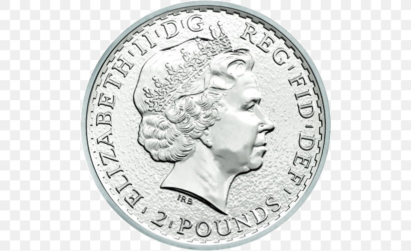 United Kingdom Britannia Silver Bullion Coin, PNG, 500x501px, United Kingdom, Black And White, Body Jewelry, Britannia, Britannia Silver Download Free