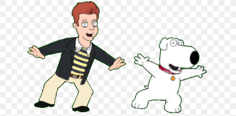 Brian Griffin Rickrolling Never Gonna Give You Up Clip Art, PNG, 634x404px, Watercolor, Cartoon, Flower, Frame, Heart Download Free
