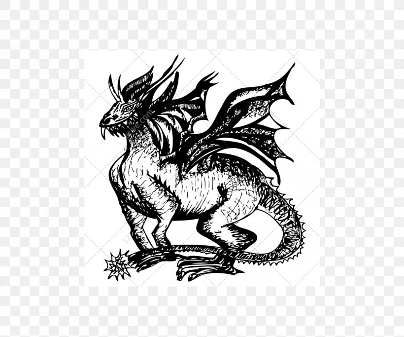 Dragon Drawing Sketch, PNG, 1200x1000px, Dragon, Art, Black And White, Chinese Dragon, Drawing Download Free
