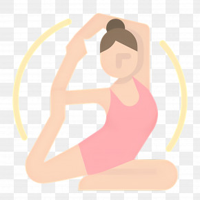 Meditation - Yoga Pose Illustration For Wellness And Fitness PNG