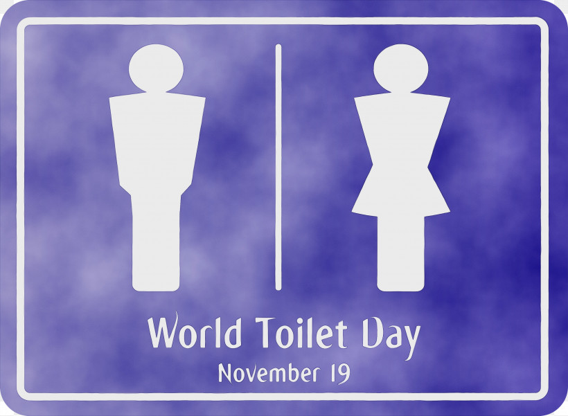 Sign Public Toilet Gender Symbol Symbol, PNG, 3000x2199px, World Toilet Day, Bathroom, Gender Symbol, Male, Paint Download Free