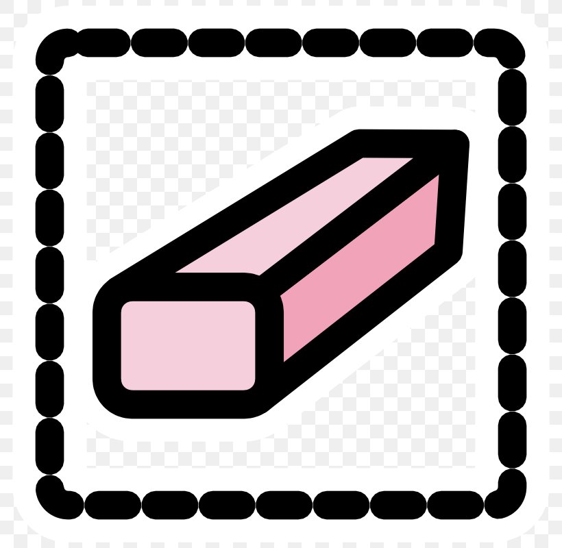 Eraser Clip Art, PNG, 800x800px, Eraser, Area, Brand, Free Content, Rectangle Download Free