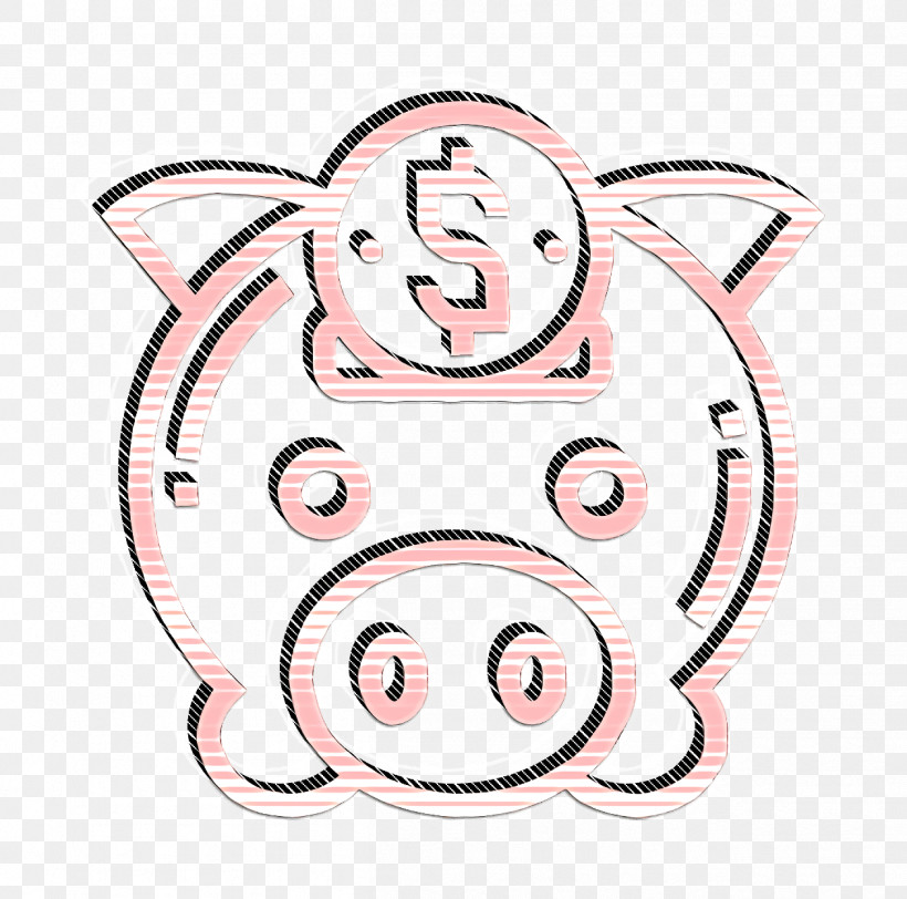 Money Icon Piggy Bank Icon Accounting Icon, PNG, 1258x1246px, Money Icon, Accounting Icon, Cartoon, Head, Line Art Download Free