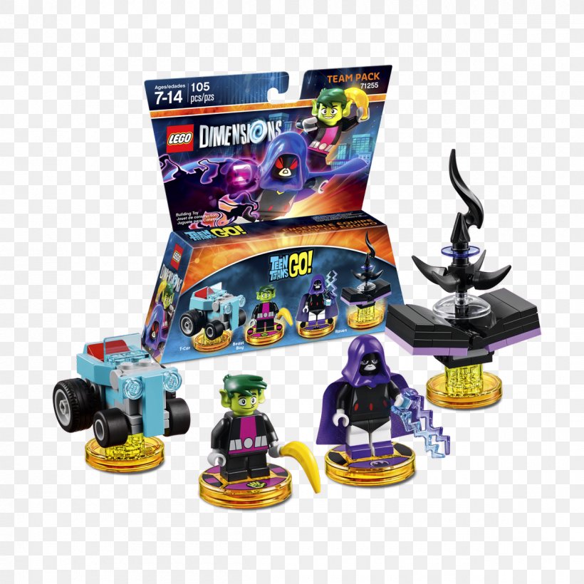 Lego Dimensions Teen Titans Go! Team Pack Beast Boy Raven, PNG, 1200x1200px, Lego Dimensions, Beast Boy, Lego, Lego Minifigure, Powerpuff Girls Download Free