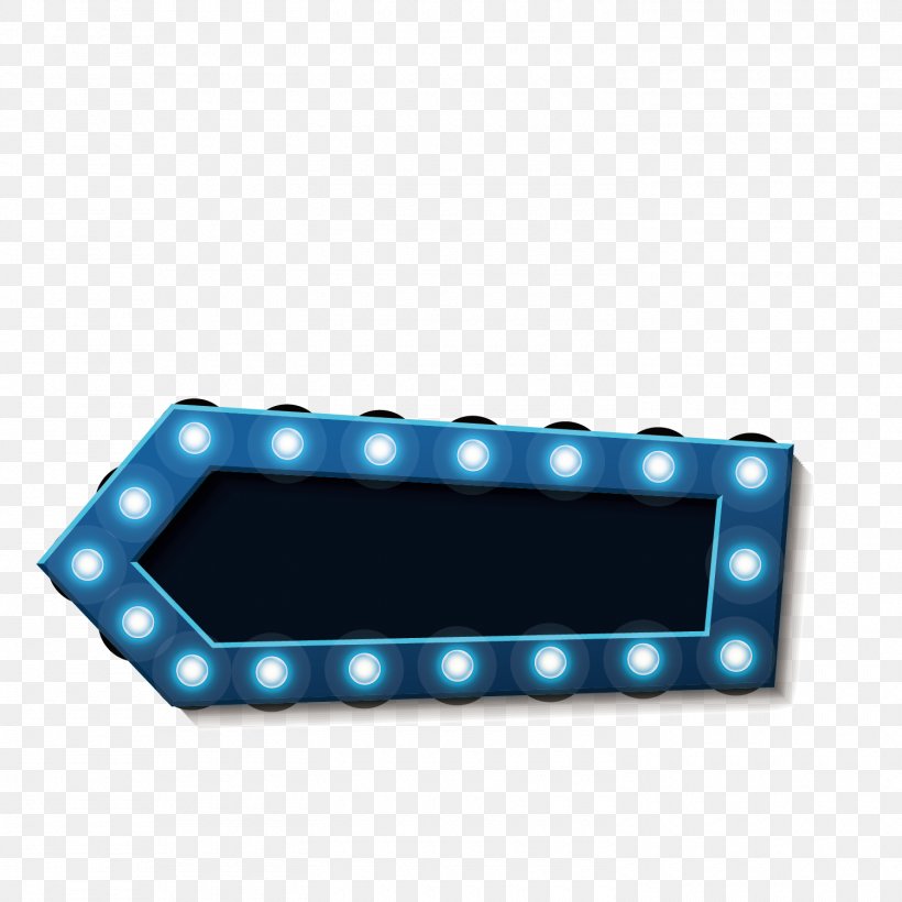 Arrow, PNG, 1500x1500px, Neon Lighting, Blue, Electric Blue, Neon Lamp, Rectangle Download Free