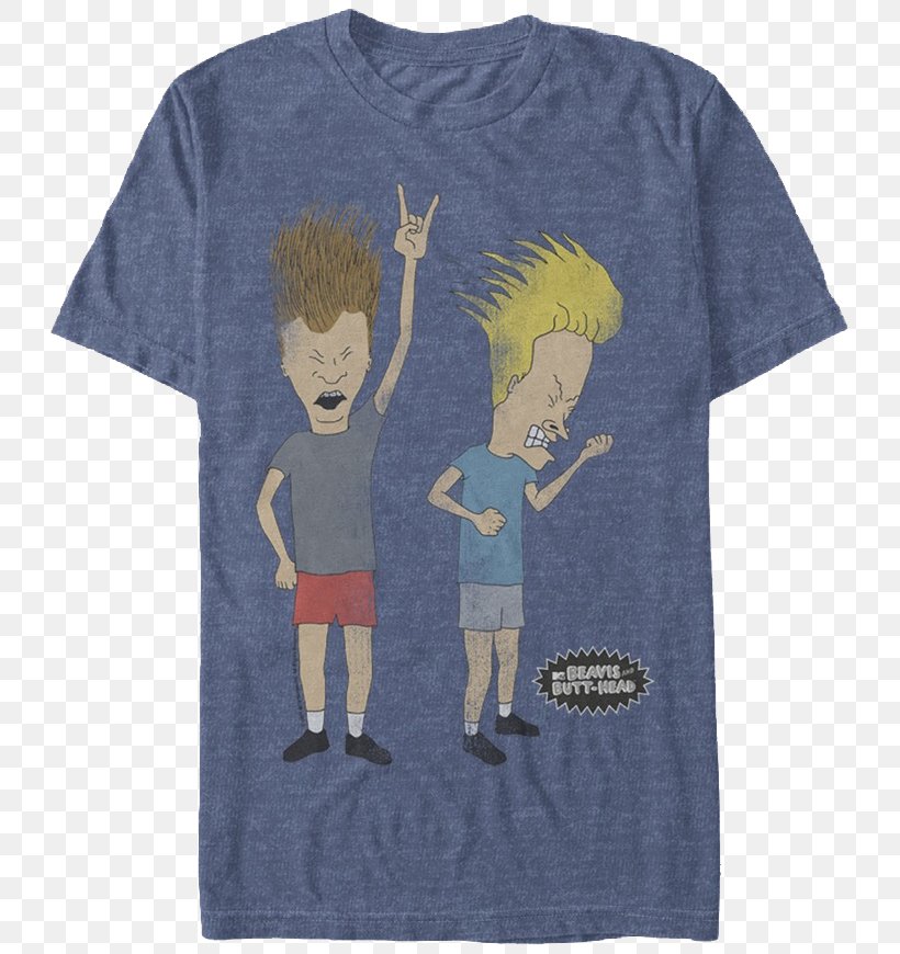 Beavis Butt-head T-shirt AC/DC, PNG, 743x870px, Watercolor, Cartoon, Flower, Frame, Heart Download Free