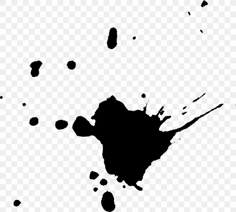 Black And White Paint, PNG, 3412x3066px, Black And White, Black, Ink, Keyword Tool, Leaf Download Free