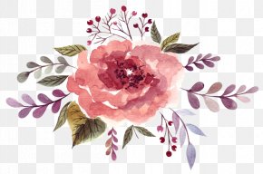 Watercolor: Flowers Floral Design Watercolor Painting Rose, PNG ...