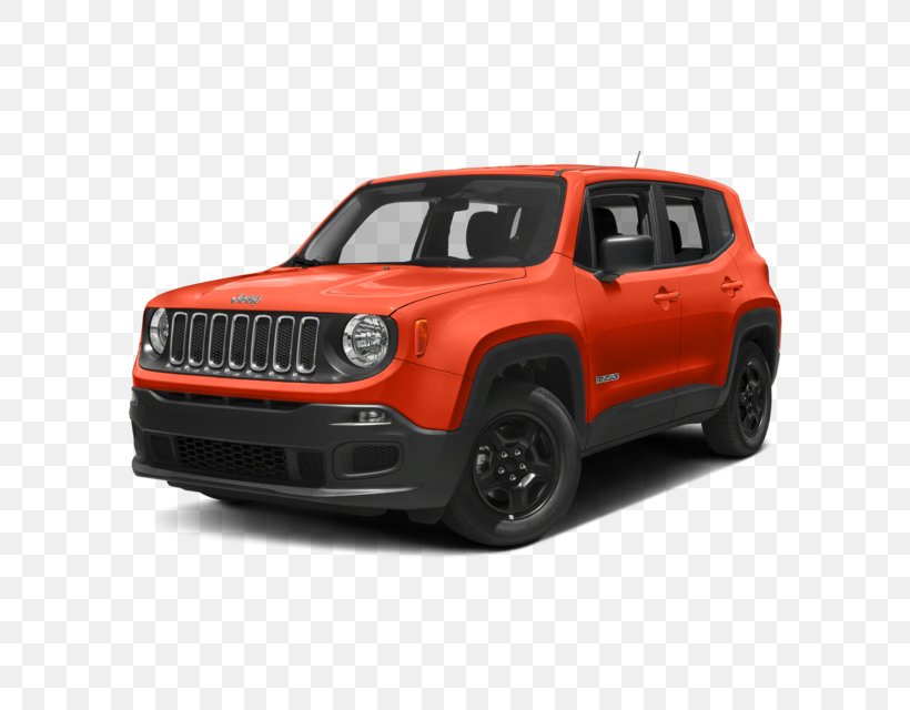 Jeep Chrysler Car Dodge Sport Utility Vehicle, PNG, 640x640px, 2017 Jeep Renegade, 2018 Jeep Renegade, 2018 Jeep Renegade Sport, Jeep, Automotive Design Download Free