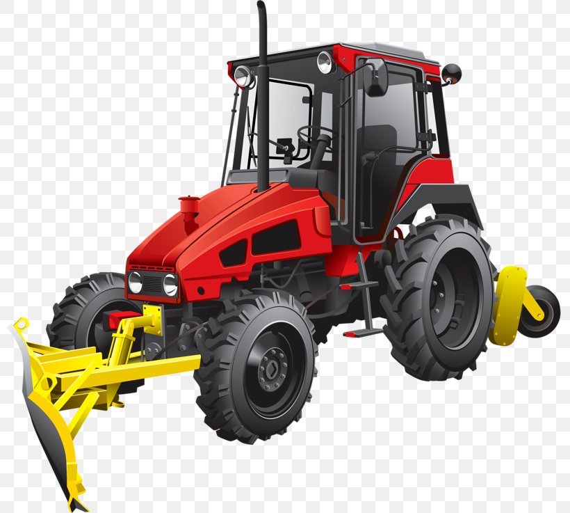 Tractor Bulldozer Plough Clip Art, PNG, 800x737px, Tractor, Agricultural Machinery, Automotive Tire, Automotive Wheel System, Brand Download Free