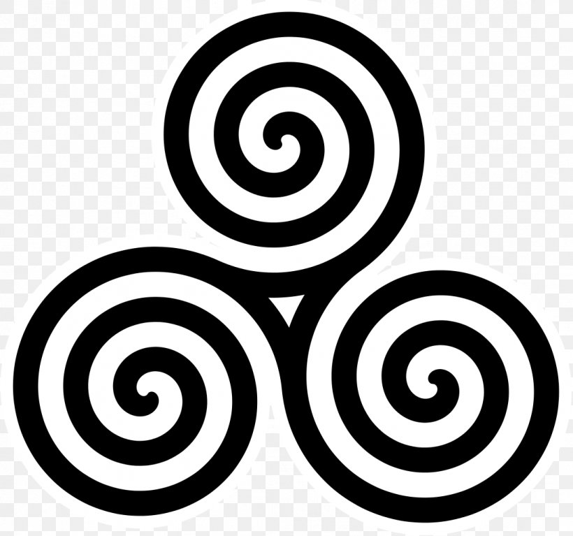 Triskelion Symbol Archimedean Spiral Clip Art, PNG, 1094x1024px, Triskelion, Archimedean Spiral, Area, Black And White, Body Jewelry Download Free
