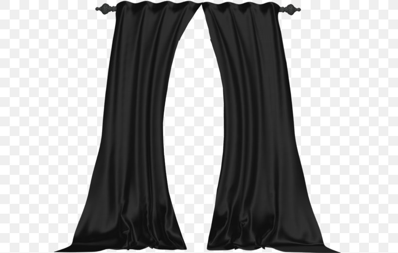 Curtain Black Textile Clip Art, PNG, 600x521px, Curtain, Black, Color, Floor, Furniture Download Free