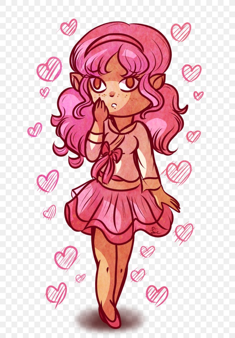 Fairy Pink M Doll Clip Art, PNG, 678x1177px, Watercolor, Cartoon, Flower, Frame, Heart Download Free