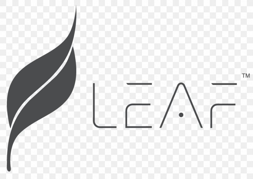 Leaf Logo Wearable Technology Brand Design, PNG, 995x702px, Leaf, Area, Black, Black And White, Brand Download Free