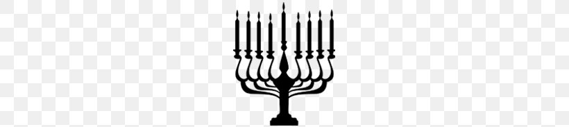 Menorah Hanukkah Candle Clip Art, PNG, 200x183px, Menorah, Black And White, Candle, Candle Holder, Dreidel Download Free