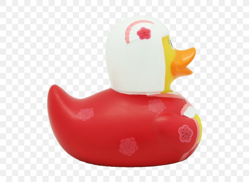 Rubber Duck Amsterdam Duck Store Kimono Geisha, PNG, 600x600px, Duck, Amsterdam, Amsterdam Duck Store, Bird, Ducks Geese And Swans Download Free