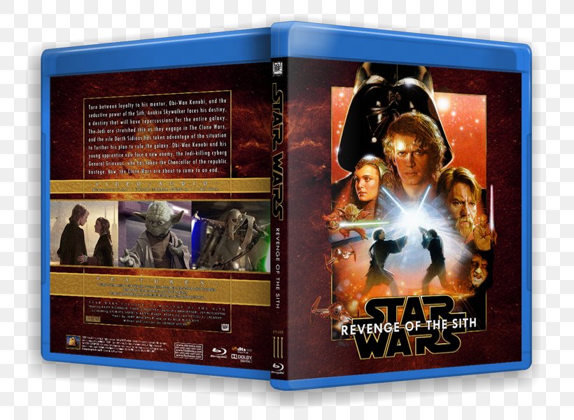 Blu-ray Disc Star Wars Prequel Trilogy Star Wars Prequel Trilogy DVD, PNG, 800x600px, Bluray Disc, Art, Cover Art, Dvd, Film Download Free