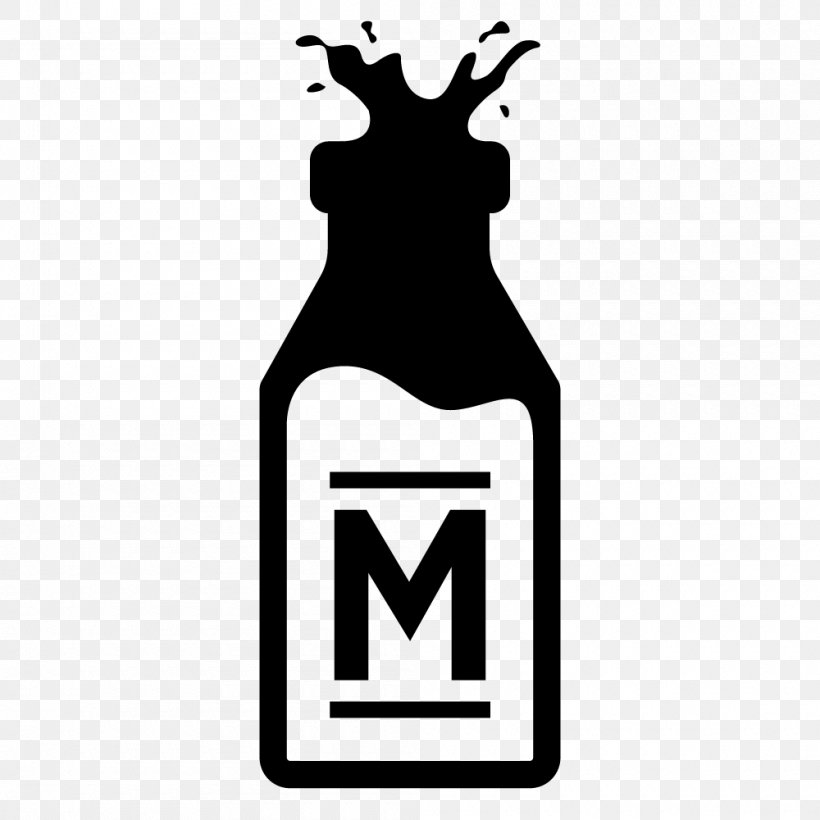 Brand Logo Bottle Clip Art, PNG, 1000x1000px, Brand, Black And White, Bottle, Drinkware, Joint Download Free