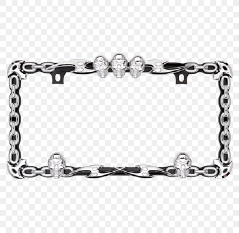 Car Skull Picture Frames Chrome Plating Skeleton, PNG, 800x800px, Car, Black And White, Body Jewelry, Bone, Chain Download Free