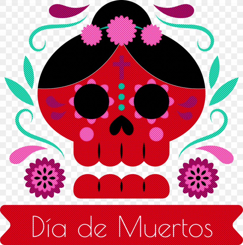 Day Of The Dead Día De Muertos, PNG, 2973x3000px, Day Of The Dead, Cartoon, D%c3%ada De Muertos, Drawing, Line Art Download Free