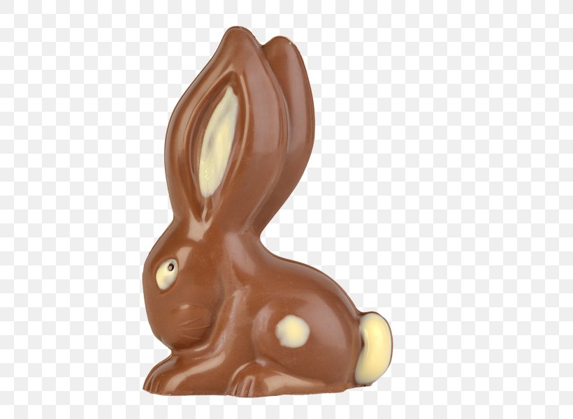 Hare Easter Bunny Chocolate Figurine, PNG, 600x600px, Hare, Chocolate, Easter, Easter Bunny, Figurine Download Free