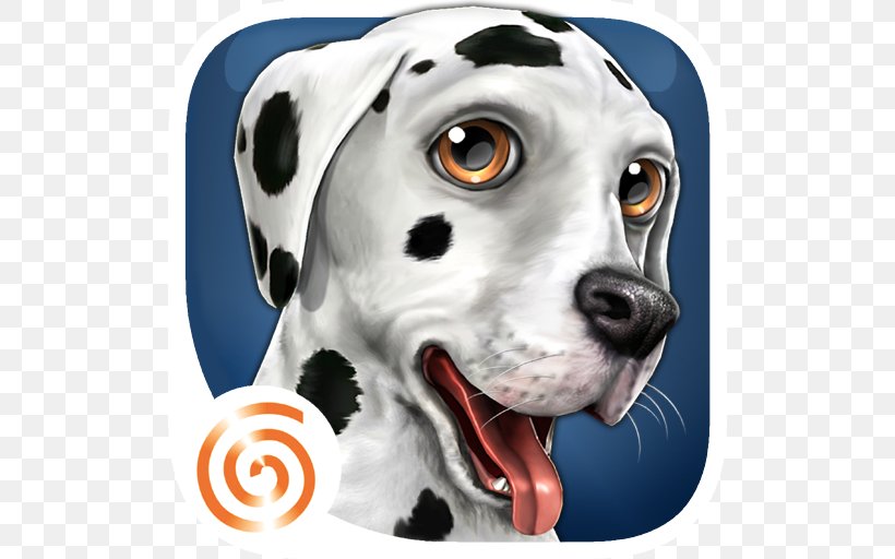 Puppy Beagle Dalmatian Dog Summer Fun With DogWorld Game Fun, PNG, 512x512px, Puppy, Android, App Store, Beagle, Carnivoran Download Free