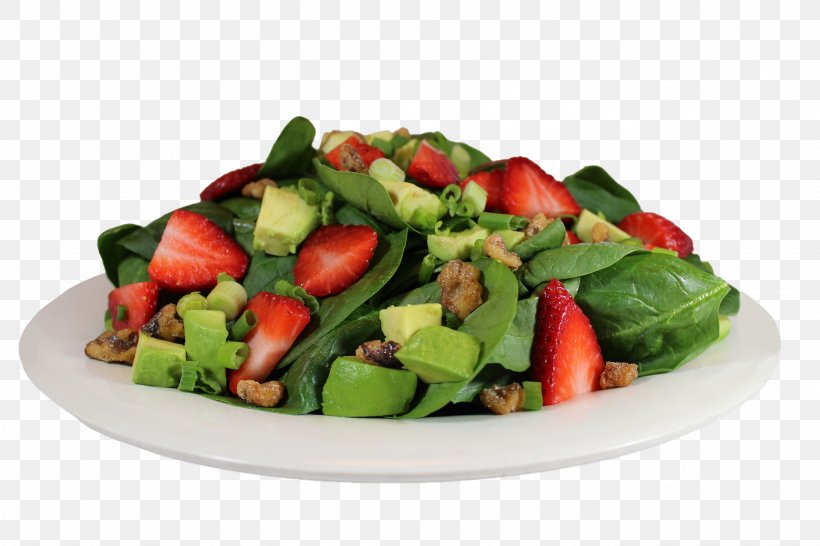 Spinach Salad Israeli Salad Fattoush Vegetarian Cuisine, PNG, 2592x1728px, Spinach Salad, Dish, Fattoush, Food, Fruit Download Free