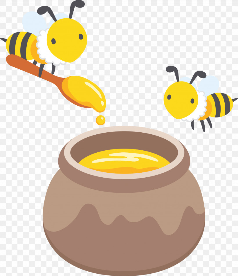 Bumblebee, PNG, 2586x3000px, Honeybee, Bee, Bumblebee, Cartoon, Insect Download Free