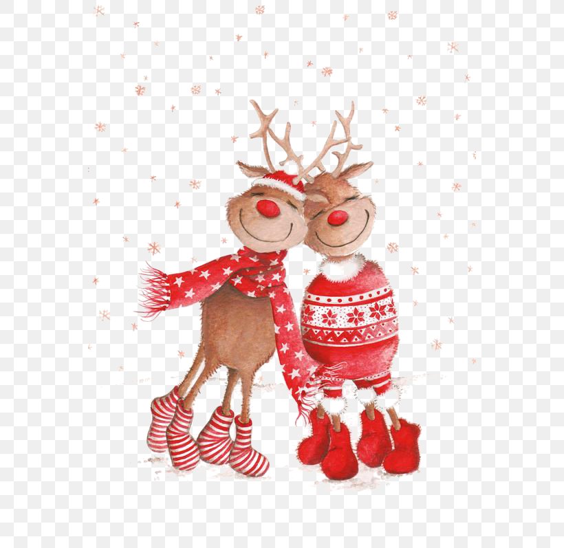 Rudolph Christmas Card New Year Wallpaper, PNG, 564x797px, Illustrator, An Melis, Art, Artist, Christmas Download Free