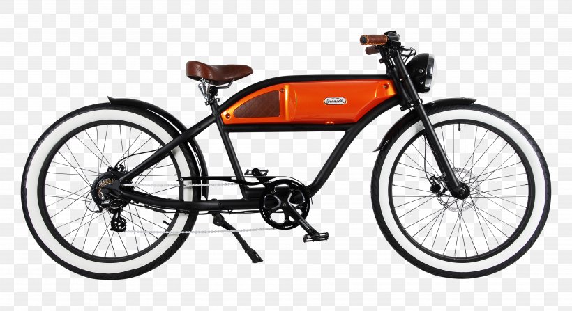 Electric Bicycle Greaser BLAST Retro Style, PNG, 3765x2053px, Electric Bicycle, Automotive Exterior, Bicycle, Bicycle Accessory, Bicycle Drivetrain Part Download Free