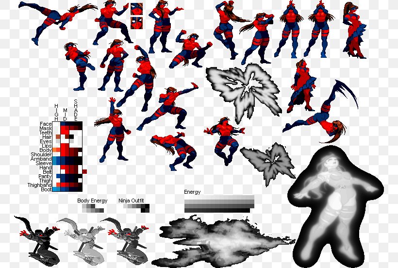 Psylocke Sprite Super Nintendo Entertainment System X-Men: Mutant Apocalypse Deadpool, PNG, 762x552px, Psylocke, Art, Character, Deadpool, Female Download Free