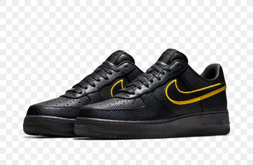 Air Force 1 Los Angeles Lakers Nike Shoe Black Mamba, PNG, 2500x1640px, Air Force 1, Athletic Shoe, Basketball Shoe, Black, Black Mamba Download Free