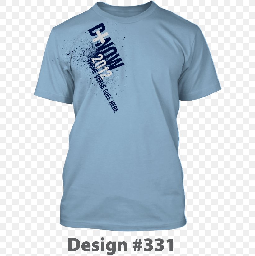 T-shirt Text Sleeve Logo Font, PNG, 617x825px, Tshirt, Active Shirt, Blue, Brand, Clothing Download Free