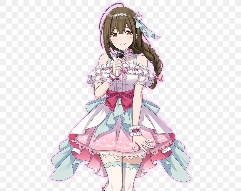 The Idolmaster Shiny Festa アイドルマスター シャイニーカラーズ Bandai Namco Entertainment 4Gamer.net, PNG, 498x649px, Watercolor, Cartoon, Flower, Frame, Heart Download Free