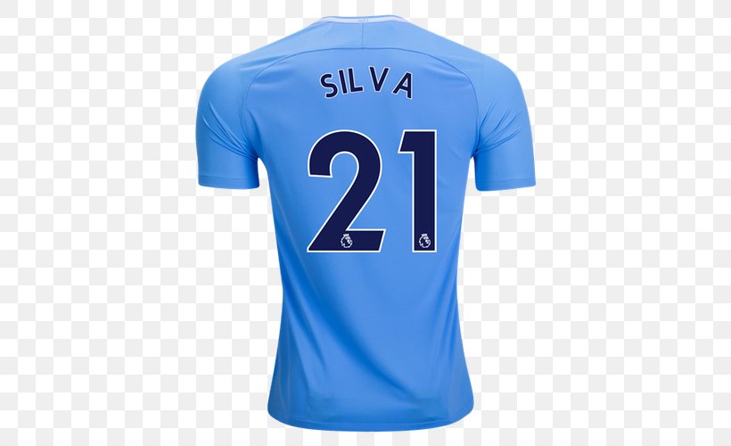 2017–18 Premier League Manchester City F.C. Jersey World Cup Shirt, PNG, 500x500px, 2017, Manchester City Fc, Active Shirt, Blue, Brand Download Free
