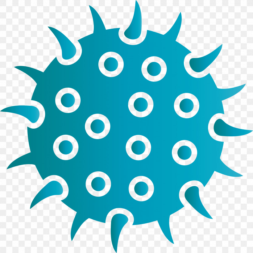 Bacteria Germs Virus, PNG, 3000x3000px, Bacteria, Aqua, Circle, Germs, Logo Download Free