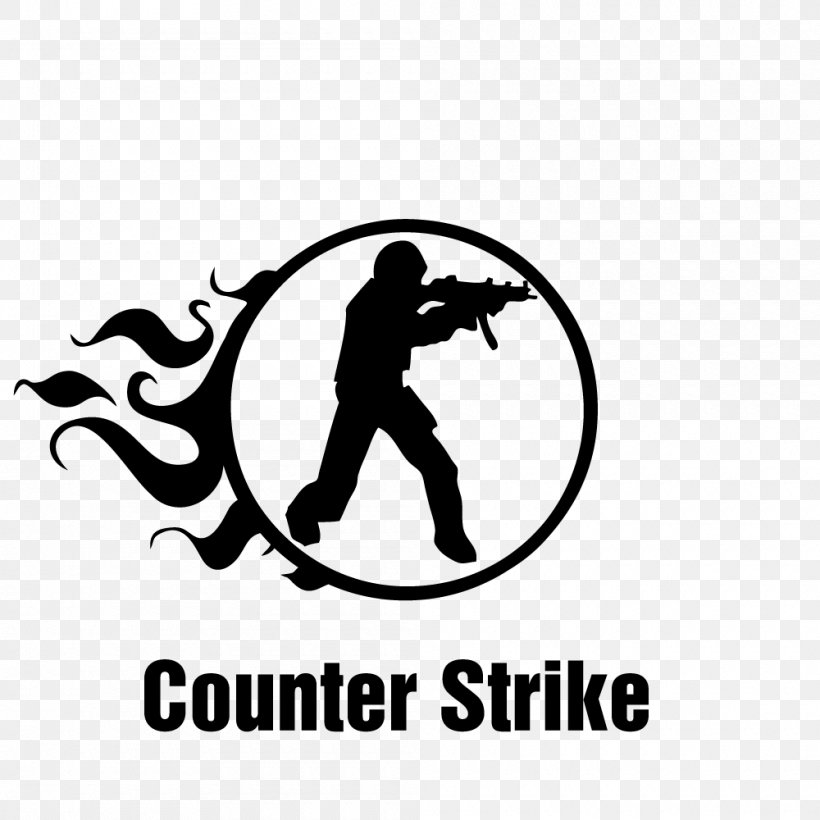 Counter-Strike: Global Offensive Counter-Strike 1.6 Counter-Strike: Source Counter-Strike Online, PNG, 1000x1000px, Counterstrike Global Offensive, Area, Artwork, Black, Black And White Download Free