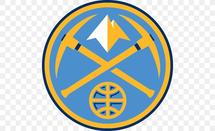 Denver Nuggets NBA Utah Jazz Oklahoma City Thunder, PNG, 500x500px, Denver Nuggets, Area, Basketball, Denver, Houston Rockets Download Free