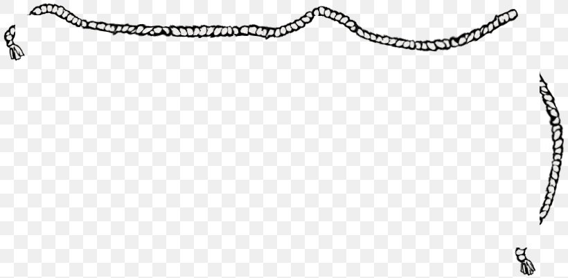 Necklace Body Jewellery Chain Line, PNG, 813x402px, Necklace, Black And White, Body Jewellery, Body Jewelry, Chain Download Free