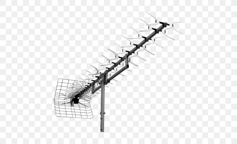 Digital Television Aerials Satellite Television DVB-T2 Cable Television, PNG, 500x500px, Digital Television, Aerials, Amplificador, Antenna, Cable Television Download Free