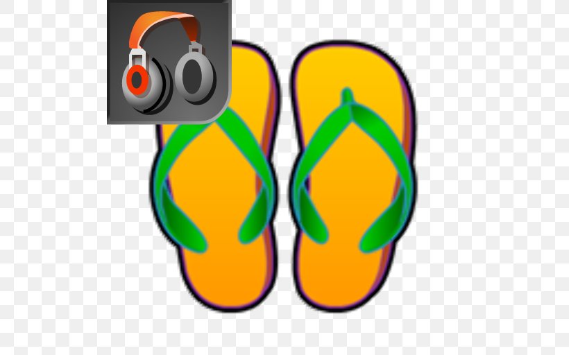 Flip-flops Shoe Clip Art, PNG, 512x512px, Flipflops, Area, Flip Flops, Footwear, Green Download Free